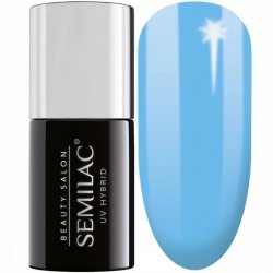 Semilac lakier hybrydowy salon beauty 904 Ice Blue