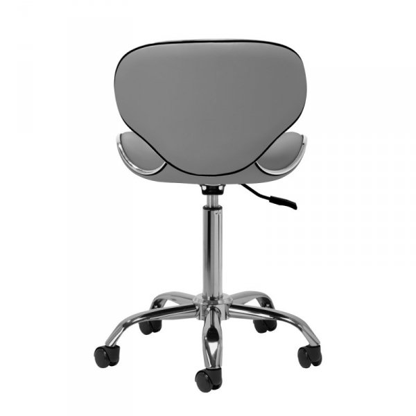 Taboret kosmetyczny Gabbiano Q-4599 szary