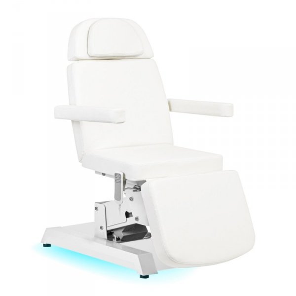 Fotel kosmetyczny Expert W-12D 2 silniki biały