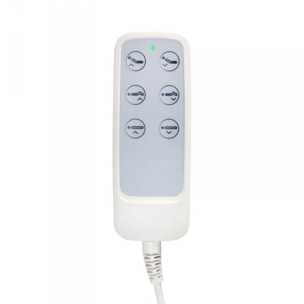 Fotel kosmetyczny elektryczny SILLON Lux 273b 3sil. 2 gat. szary