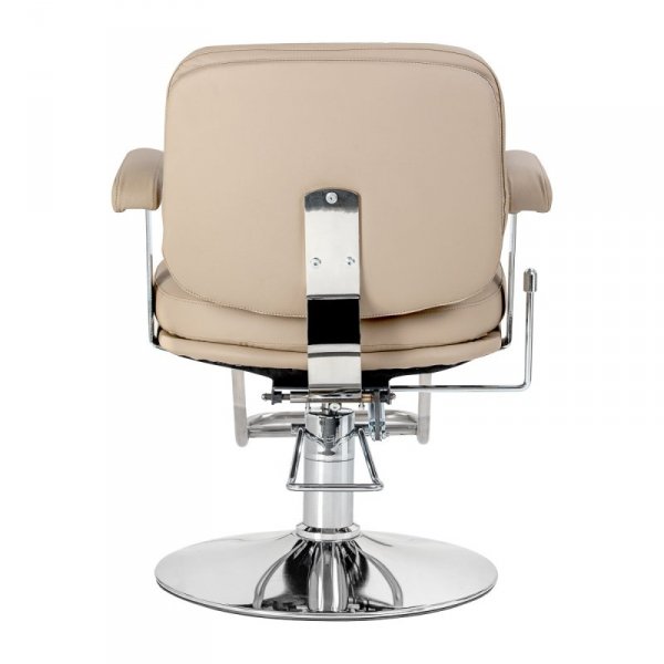 Fotel fryzjerski Omega Astra Plus beżowy