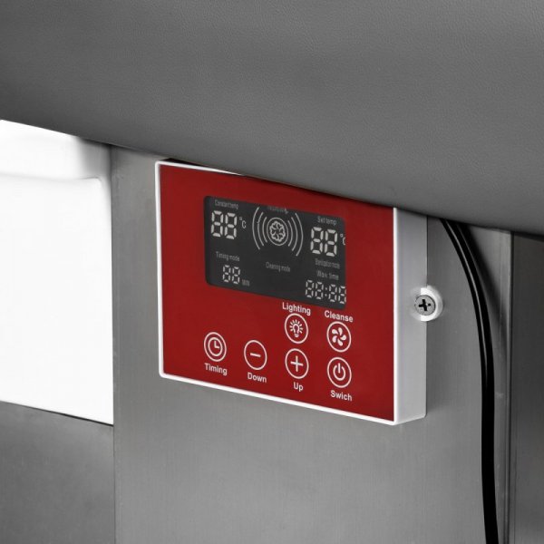 Myjnia fryzjerska z leżanką Head Spa Gabbiano 017 szara