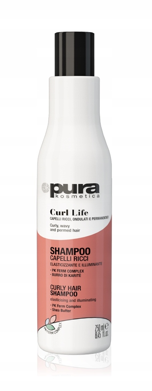 PURA CURL LIFE szampon włosy kręcone loki 200 ml