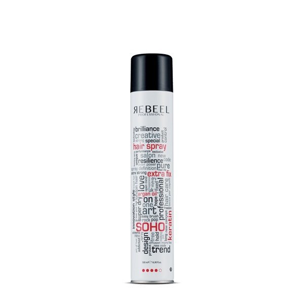REBEEL Soho Hairspray Extra Fix lakier 750ml