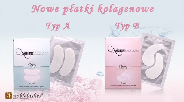 NOBLE LASHES PŁATKI KOLAGENOWE POD OCZY A