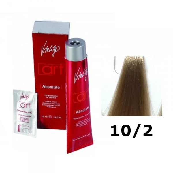 VITALITYS ART ABSOLUTE FARBA DO WŁOSÓW 100ML 10/2 SUPER JASNY BEŻOWY BLOND