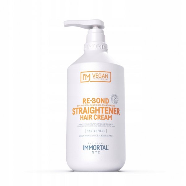 IMMORTAL Krem prostujący włosy RE-BOND STRAIGHTENER CREAM 1000ml