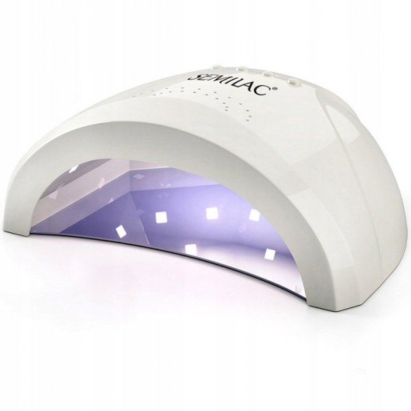 Semilac LAMPA 48W/24W UV DUAL LED do hybryd żeli