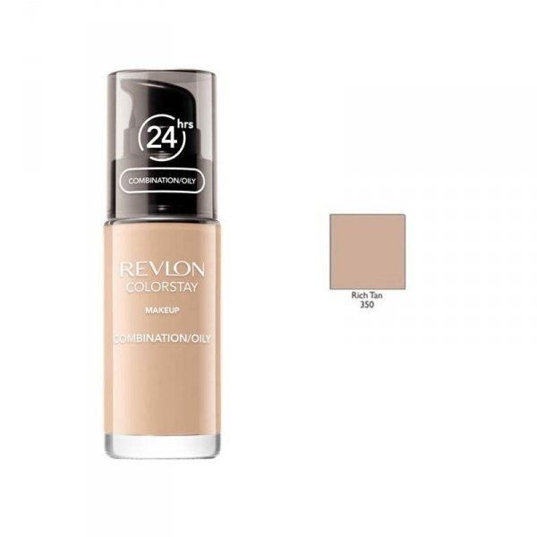 REVLON COLORSTAY COMBINATION/OILY 350 RICH TAN - PODKŁAD DO CERY MIESZANEJ TŁUSTEJ 30 ML