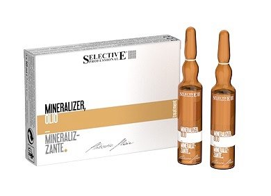 OLEJEK DO WŁOSÓW MINERALIZER SELECTIVE PROFESSIONAL, 10 SZT PO 12 ML   