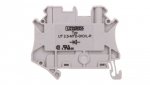Złączka szynowa elementów kontrolnych 2-przewodowa 2,5mm2 szara UT 2,5-MTD-DIO/L-R 3064137 /50szt./