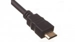 Kabel miniHDMI - HDMI High Speed with Ethernet 1m 31930