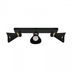 LORETA SPT E14 3L BLACK/GOLDEN