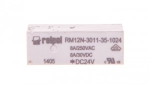 Przekaźniki miniaturowy 1P 10A 24V DC PCB RM12N-3011-35-1024 2614942