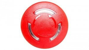 Przycisk bezpieczeństwa podświetlany 22mm tworzywo czerwony 40mm odbl. przez obrót IP69k SIRIUS ACT 3SU1001-1HB20-0AA0