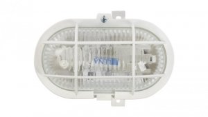 Oprawa kanałowa OVAL 1x60W E27 IIkl. 230V IP44 biała 302015/EU