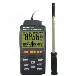 TM4002 Anemometr HOT-WIRE, temp. TENMARS