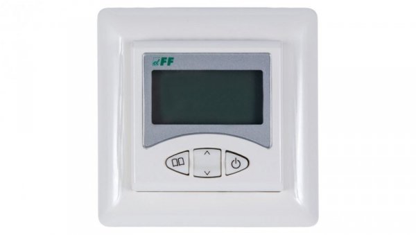 Regulator temperatury 230V 16A -5-60°C IP20 biały RT-825