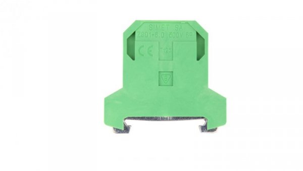 Złączka szynowa ochronna 6mm2 zielono-żółta ZSO 1-6.0 14403319