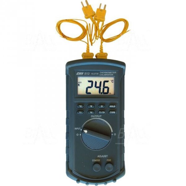 CHY513 Termometr kalibrator 2 kanały (-200 do 1372°C typ K)