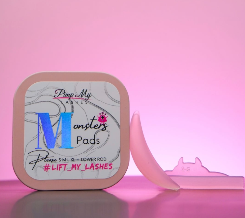 Matowe wałeczki do Liftingu Rzęs Monsters Pads Pimp My Lashes