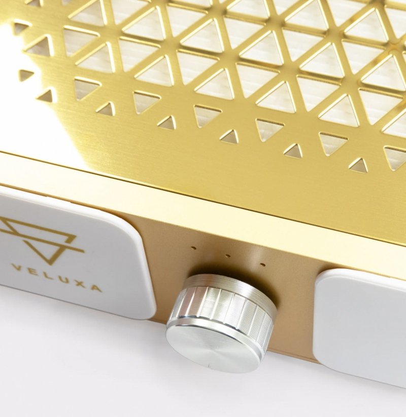 Pochłaniacz pyłu manicure nablatowy V1 60W ZŁOTY I-COUCOU