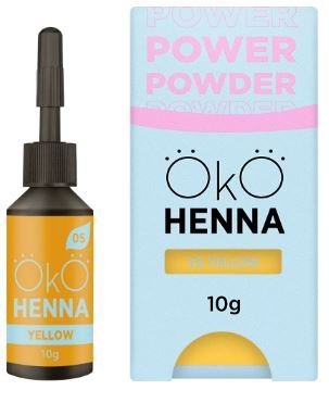 Henna do brwi OKO Power Powder 05 YELLOW