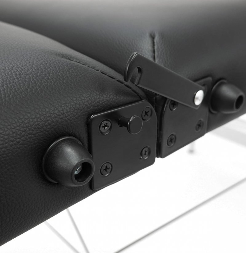 Łóżko kosmetyczne do stylizacji rzęs SPACE 70 cm - CZARNE