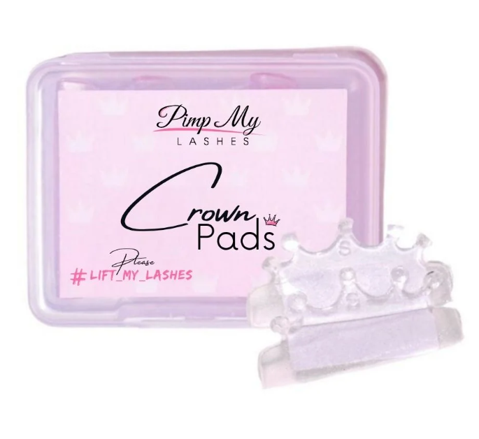 Wałeczki Silikonowe do koreańskiej laminacji S+M Crown Pads Pimp My Lashes