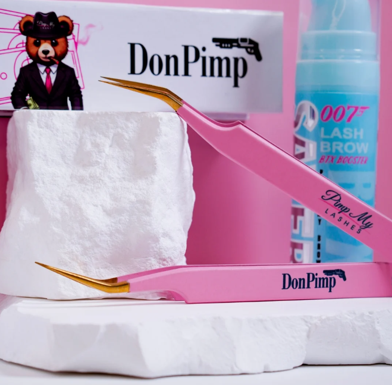 Pęseta do przedłużania rzęs DonPimp Pimp My Lashes