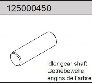 Gear shaft 2WD 