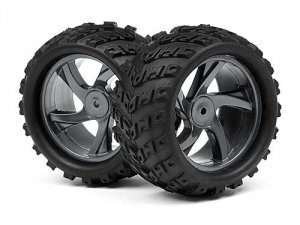 1/18 Monster Truck Wheel and Tyre Assembly (Ion MT)