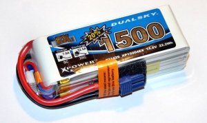 Akumulator Li-Po Dualsky 1500 mAh 35C/5C 14.8V