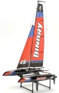 Żaglówka rc Binary Catamaran RTR (2.4GHz, 2CH, Wysokość 710mm, Długość 390mm)