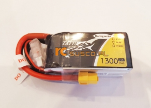 Akumulator Tattu 1300mAh 14,8V 75C 4S1P