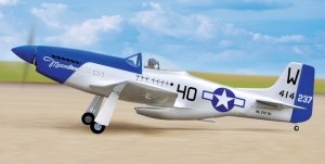 P51 MUSTANG EP BLACK HORSE ARF