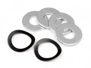 CLUTCH SHOE WASHER M6.5X14MM (2SET)