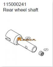 Rear wheel shaft - Ansmann Virus