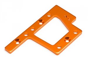 Centre Gearbox Mounting Plate Trophy Truggy Flux (Orange)