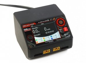 Ładowarka Reaktor D6 Pro Duo 2x325W (650W) Balance Charger AC/DC w/Wireless Charging (EU Plug)