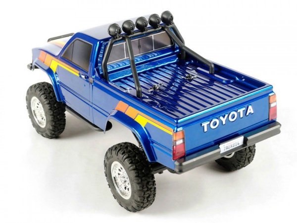 Thunder Tiger: Thunder Tiger TOYOTA HILUX 1/12 4WD 2.4GHz Pick-up RTR - Niebieski 