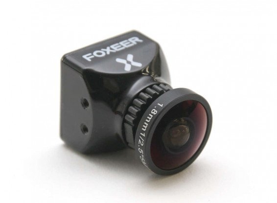 Kamera Foxeer Predator 5 Super WDR Mini FPV Camera w/OSD Controller &amp; Mounting/Installation Kit (Black) 