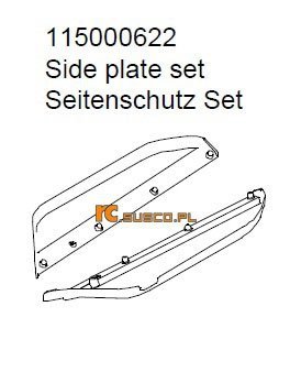 Slide plate set - Ansmann Virus