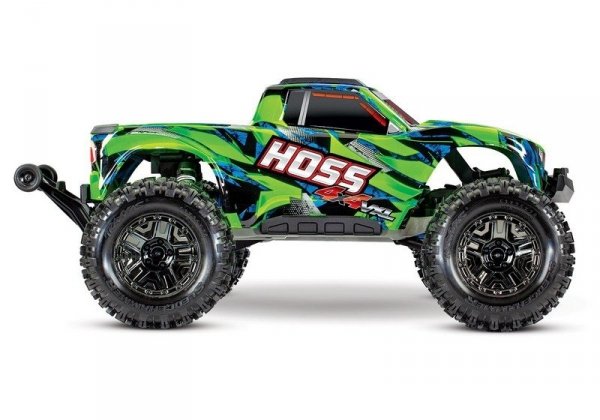 Traxxas Hoss 4X4 VXL - wersja zielona bezszczotkowy 4WD Monster Truck 2,4Ghz