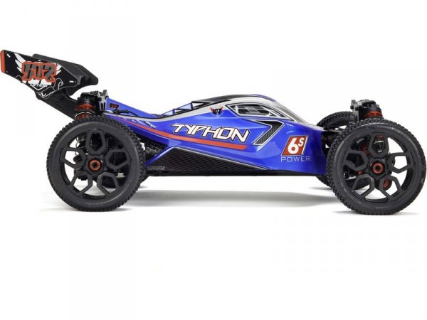 Arrma Typhon Buggy 6S BLX 1:8 4WD RTR niebiesko/czerwony