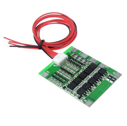 Moduł BMS PCM PCB ładowania i ochrony ogniw Li-Ion - 4S - 14.8V - 30A - do ogniw 18650