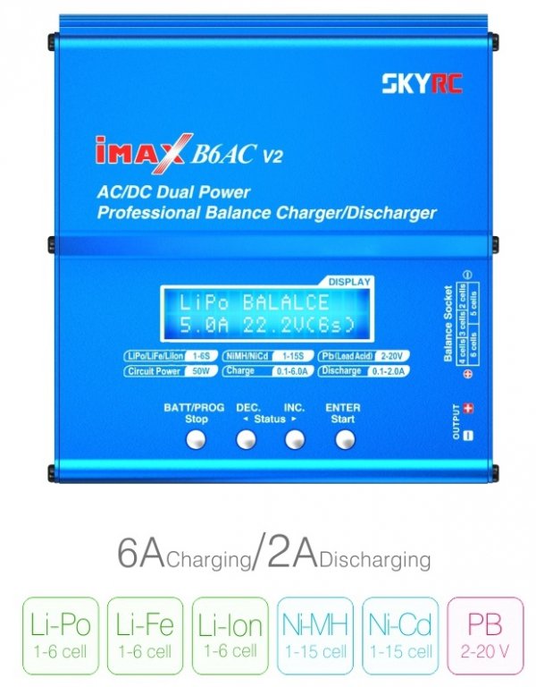 Ładowarka SkyRC iMax B6AC V2 Charger