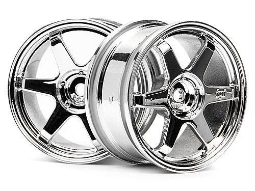 TE37 WHEEL 26MM CHROME (0MM OFFSET)