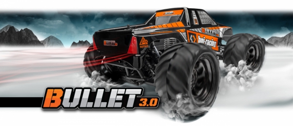 BULLET MT 3.0 1/10 4WD NITRO MONSTER TRUCK