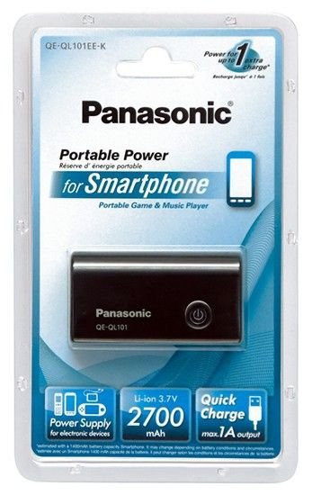 Power bank Panasonic QE-QL101EE-K